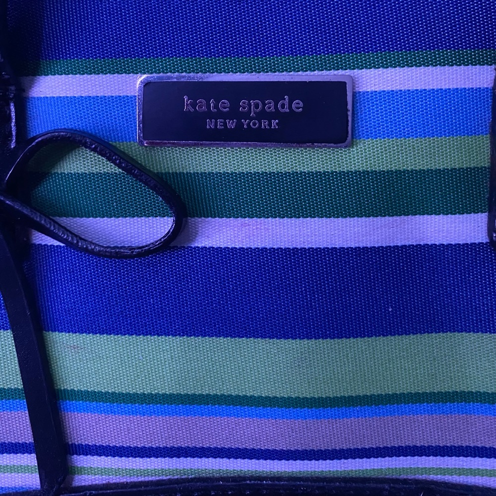 kate spade multicolored hand bag